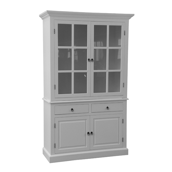 classic American country style white sideboard